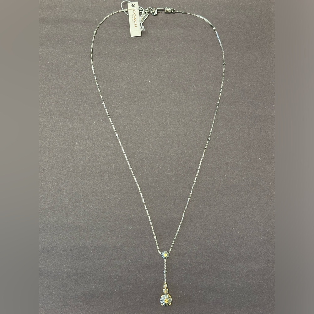 Coach Silver Necklace